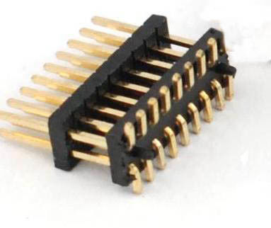 Pitch 1.27mm Pin header connector 2x9 Pins right angle SMT PCB Mounting