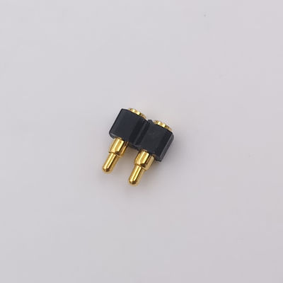 Male Smt Pogo Pins 2 Pin Magnetic Pogo Pin Header Pitch 2.54mm SMD