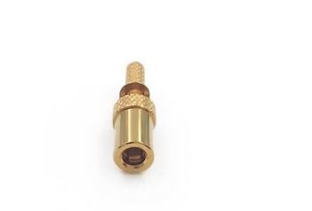 50 Ohms Crimp Gold Waterproof Coaxial Connector Straight 180 Degree